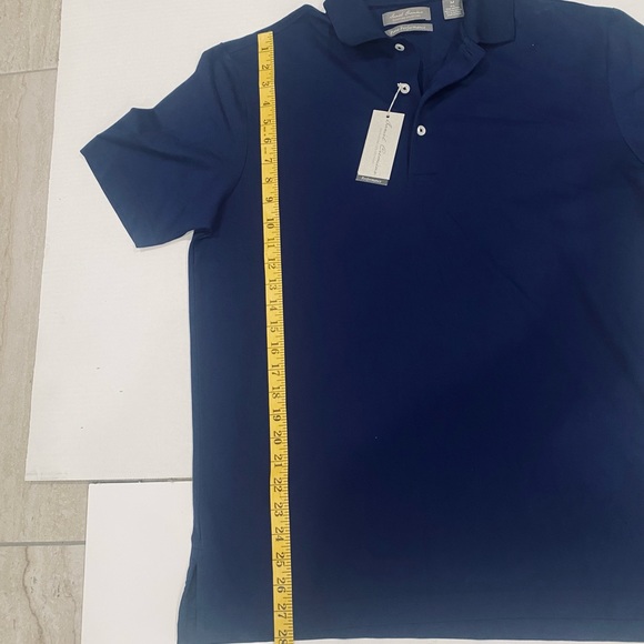 Polo Shirt DANIEL CREMIEUX NWT Signature Collection Performance Dark Blue SIZE M - Picture 5 of 10
